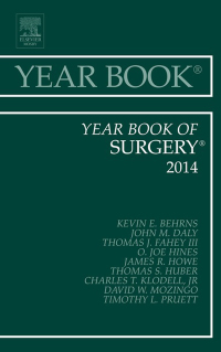 Titelbild: Year Book of Surgery 2014 9780323264891