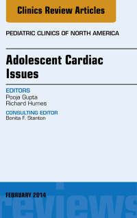 Imagen de portada: Adolescent Cardiac Issues, An Issue of Pediatric Clinics 9780323266765