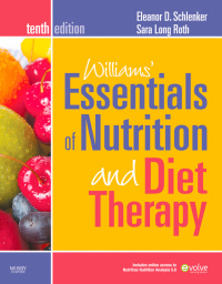 Cover image: Williams' Essentials of Nutrition and Diet Therapy - Revised Reprint 10th edition 9780323222747