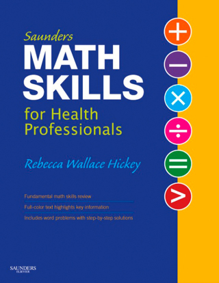 Immagine di copertina: Saunders Math Skills for Health Professionals 9781416047551