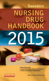 Omslagafbeelding: Saunders Nursing Drug Handbook 2015 9780323280136