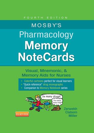Cover image: Mosby's Pharmacology Memory NoteCards 4th edition 9780323289542