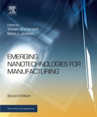 Cover image: Emerging Nanotechnologies for Manufacturing 2nd edition 9780323289900