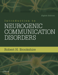 Cover image: Introduction to Neurogenic Communication Disorders 8th edition 9780323078672