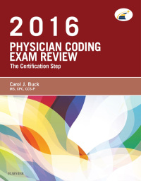 صورة الغلاف: Physician Coding Exam Review 2016 9780323227506
