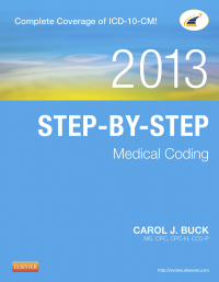 Cover image: Step-by-Step Medical Coding, 2013 Edition 9781455744657