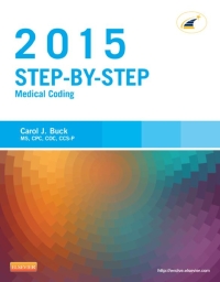 Omslagafbeelding: Step-by-Step Medical Coding, 2015 Edition 9780323279819