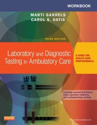 صورة الغلاف: Workbook for Laboratory and Diagnostic Testing in Ambulatory Care 3rd edition 9781455772483