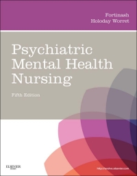 表紙画像: Psychiatric Mental Health Nursing 5th edition 9780323075725