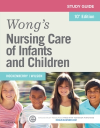 Immagine di copertina: Study Guide for Wong's Nursing Care of Infants and Children 10th edition 9780323222426