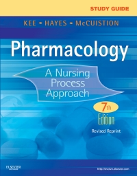 Omslagafbeelding: Study Guide for Pharmacology 7th edition 9781455742189