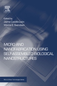 Cover image: Micro and Nanofabrication Using Self-Assembled Biological Nanostructures 9780323296427