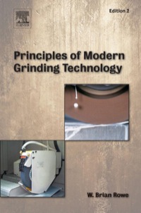 Cover image: Principles of Modern Grinding Technology 2nd edition 9780323242714