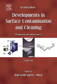 صورة الغلاف: Developments in Surface Contamination and Cleaning, Vol. 1: Fundamentals and Applied Aspects 2nd edition 9780323299602