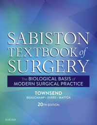 Cover image: Sabiston Textbook of Surgery 20th edition 9780323299879