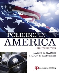 صورة الغلاف: Policing in America 8th edition 9780323311489