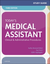 Titelbild: Study Guide for Today's Medical Assistant 3rd edition 9780323311281
