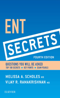 Cover image: ENT Secrets E-Book 4th edition 9780323298568