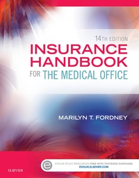 Cover image: Insurance Handbook for the Medical Office 14th edition 9780323316255
