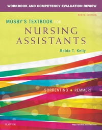 Cover image: Workbook and Competency Evaluation Review for Mosby's Textbook for Nursing Assistants 9th edition 9780323319768