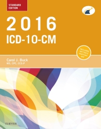 Imagen de portada: 2016 ICD-10-CM Standard Edition 9781455774968
