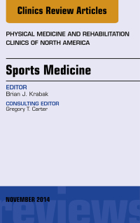 Imagen de portada: Sports Medicine, An Issue of Physical Medicine and Rehabilitation Clinics of North America 9780323323857