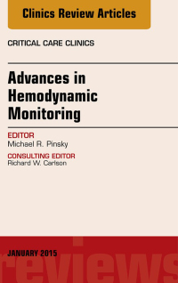 Cover image: Advances in Hemodynamic Monitoring, An Issue of Critical Care Clinics 9780323341721