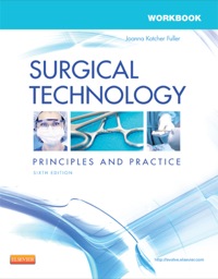 Cover image: Workbook for Surgical Technology: Principles and Practice - REVISED REPRINT 6th edition 9780323354172
