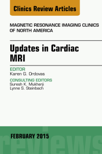 Imagen de portada: Updates in Cardiac MRI, An Issue of Magnetic Resonance Imaging Clinics of North America 9780323354448