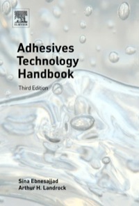 Cover image: Adhesives Technology Handbook 3rd edition 9780323355957