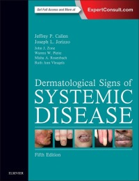 Imagen de portada: Dermatological Signs of Systemic Disease 5th edition 9780323358293