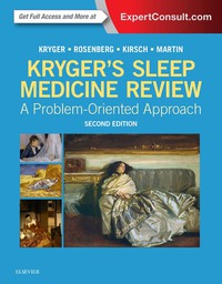 Cover image: Kryger's Sleep Medicine Review: A Problem-Oriented Approach 2nd edition 9780323355919