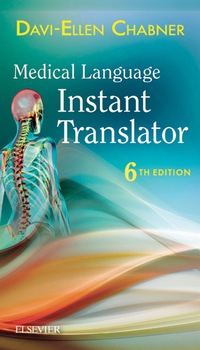 Cover image: Medical Language Instant Translator 6th edition 9780323378437