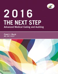 Cover image: Next Step: Advanced Medical Coding and Auditing, 2016 Edition 9780323389105