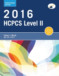 Omslagafbeelding: 2016 HCPCS Level II Professional Edition 9780323389839