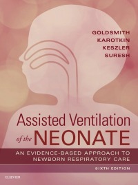Imagen de portada: Assisted Ventilation of the Neonate E-Book 6th edition 9780323390064