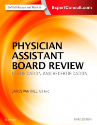 Cover image: Physician Assistant Board Review 3rd edition 9780323356114