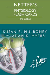 Imagen de portada: Netter's Physiology Flash Cards 2nd edition 9780323359542