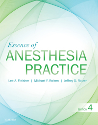 Cover image: Essence of Anesthesia Practice E-Book 4th edition 9780323394970