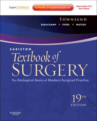 Cover image: Sabiston Textbook of Surgery 19th edition 9781437715606