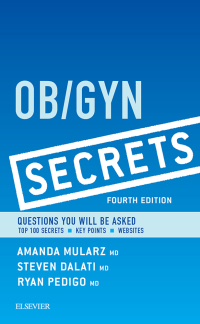 Cover image: Ob/Gyn Secrets 4th edition 9780323399227