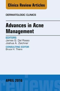 Cover image: Advances in Acne Management, An Issue of Dermatologic Clinics 9780323417525