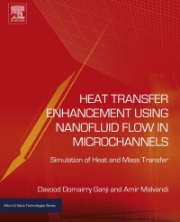 Titelbild: Heat Transfer Enhancement Using Nanofluid Flow in Microchannels 9780323431392