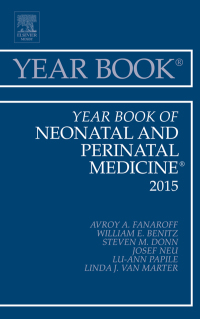 صورة الغلاف: Year Book of Neonatal and Perinatal Medicine 2015 9780323355476