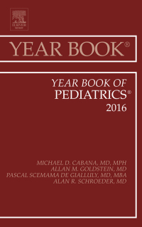 Cover image: Year Book of Pediatrics 2016 9780323442930