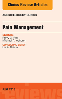 Cover image: Pain Management, An Issue of Anesthesiology Clinics 9780323446075
