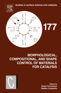 Cover image: Morphological, Compositional, and Shape Control of Materials for Catalysis 9780128050903