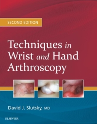 Imagen de portada: Techniques in Wrist and Hand Arthroscopy 2nd edition 9780323392662