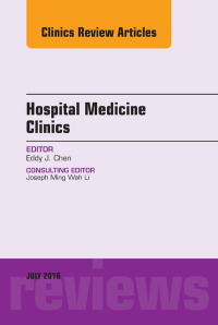 صورة الغلاف: Volume 5, Issue 3, An Issue of Hospital Medicine Clinics 9780323448666