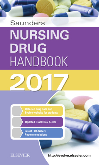 Cover image: Saunders Nursing Drug Handbook 2017 1st edition 9780323442916